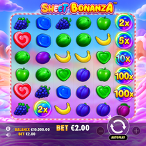Nine Casino - Sweet Bonanza Slot Game - Multiplier Features