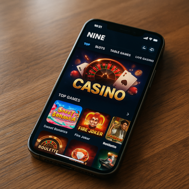 Nine Casino - Mobile Casino Experience on Smartphone